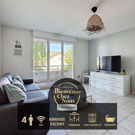 Апартаменты Sejour Cosy - Lit 180X200 - Wifi - Parking Клермон-Ферран Экстерьер фото